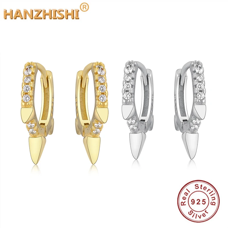 Женские серьги-гвоздики с заклепками серебро 925 пробы | Украшения и аксессуары