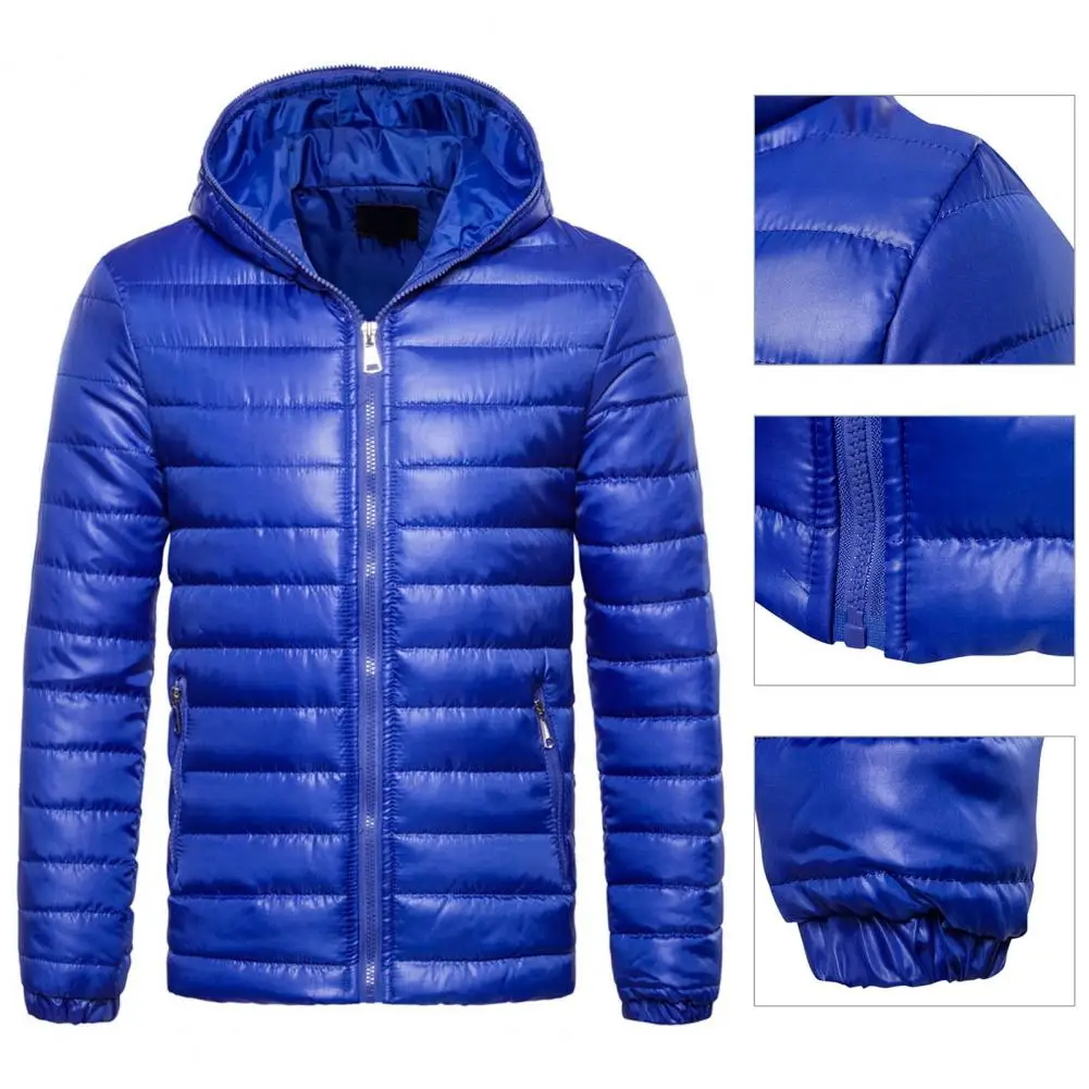 Stylish Winter Down Coat Hooded Soft Wear Resistant Hoodie Men Jacket  Men Down Coat    Winter Jacket