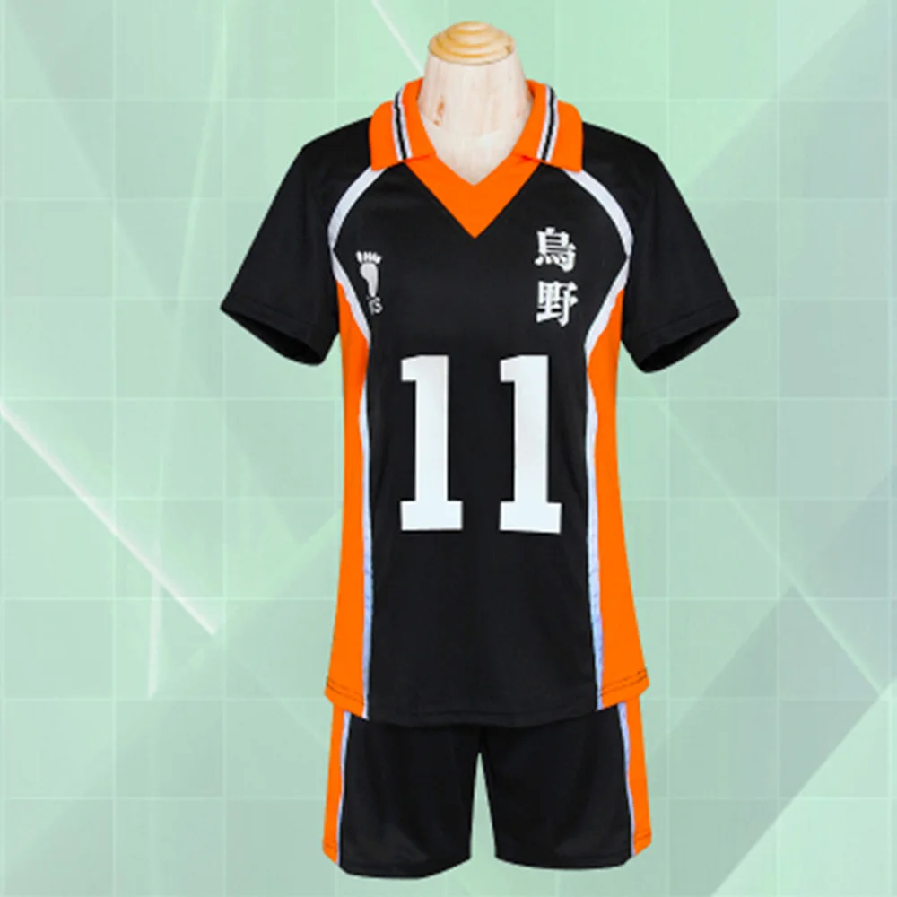 Haikyuu Cosplay Костюм Karasuno школьный волейбольный клуб Hinata Shyouyou Kageyama No.10 волейбольная