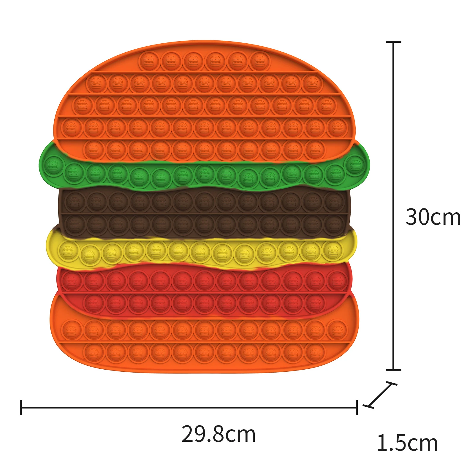 Big Size Fidget Reliver Toys for Children Adult Bubble антистресс Sensory Educational | Игрушки и хобби
