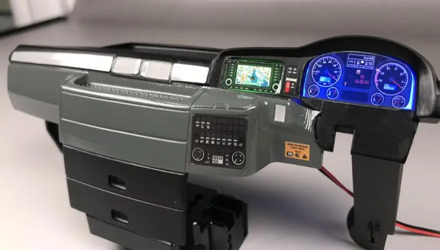 Рулевое колесо для салона кабины модель tamiya 1/14 R/C MAN TGX 26 540 6x4 XLX 56346 тягач прицеп