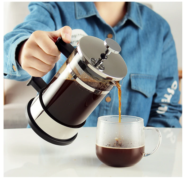 

Clear Glass Coffee Pot Percolator Maker Espresso Portable Coffee Pot Kitchen Camping Cafetera Italiana Coffee Tools DL6KFH