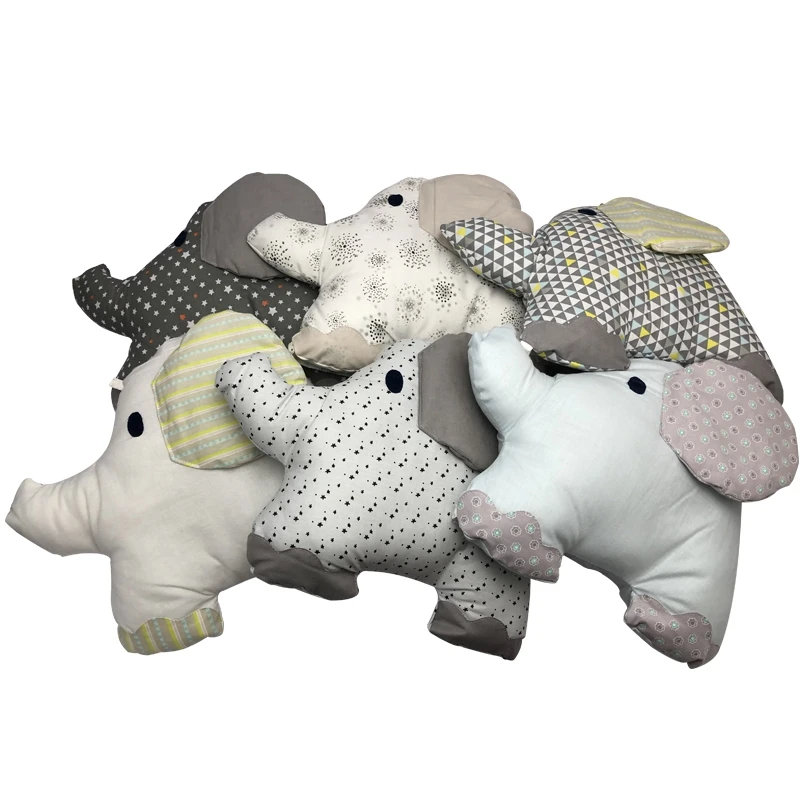 6 шт./лот детская кровать бампер кроватка слон защита для кроватки новорожденных