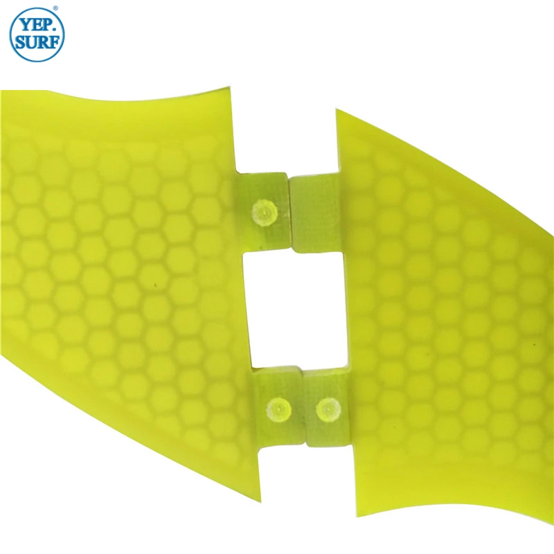 Двухслойные накладки для серфинга размер L сотовые из стекловолокна двухцветные