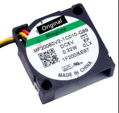 Оригинальный, 100% рабочий, постоянный ток 5 В, 0,32 Вт, 2 см, 20x20x6 мм, мини-вентилятор постоянного тока для SUNON