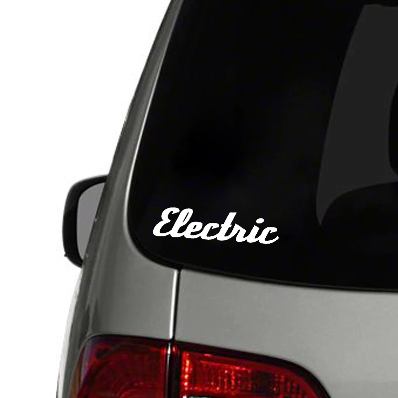 TGS 18.6cm*4.4cm New In Order To Be Different Electric Personality Pattern Battery Tide Vivid Vinyl Car Sticker Decal C18-0976 | Автомобили