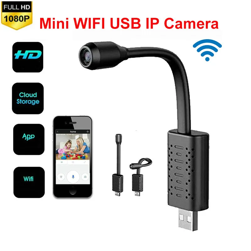 Портативная мини-видеокамера 4K Wi-Fi P2P IP/камера AP с дистанционным управлением