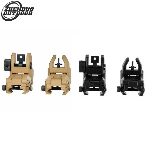 

ZHENDUO OUTDOOR MBUS Metal Flip Up Sights Hunting Gun Accessories