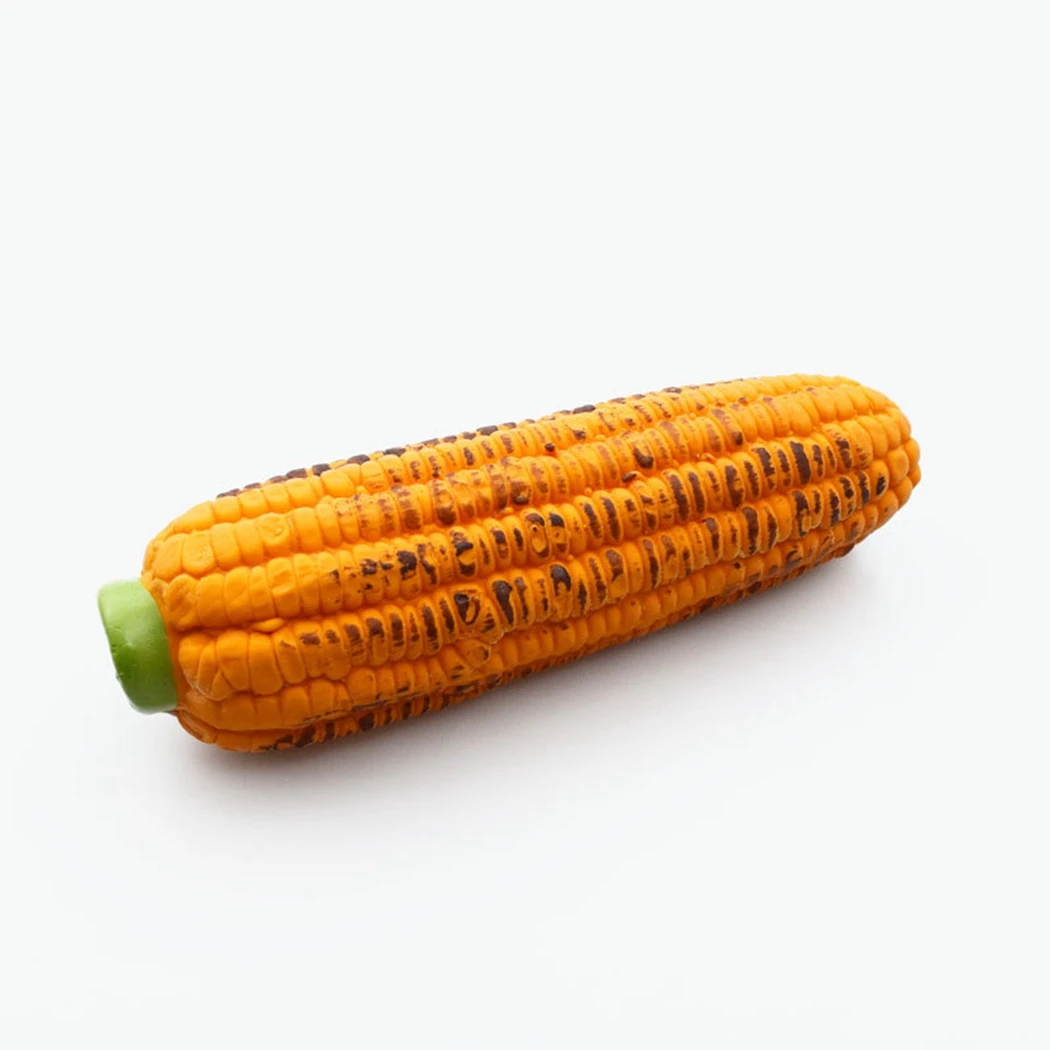 Жевательная игрушка для собак 2 шт. в форме кукурузы против укусов звуковая