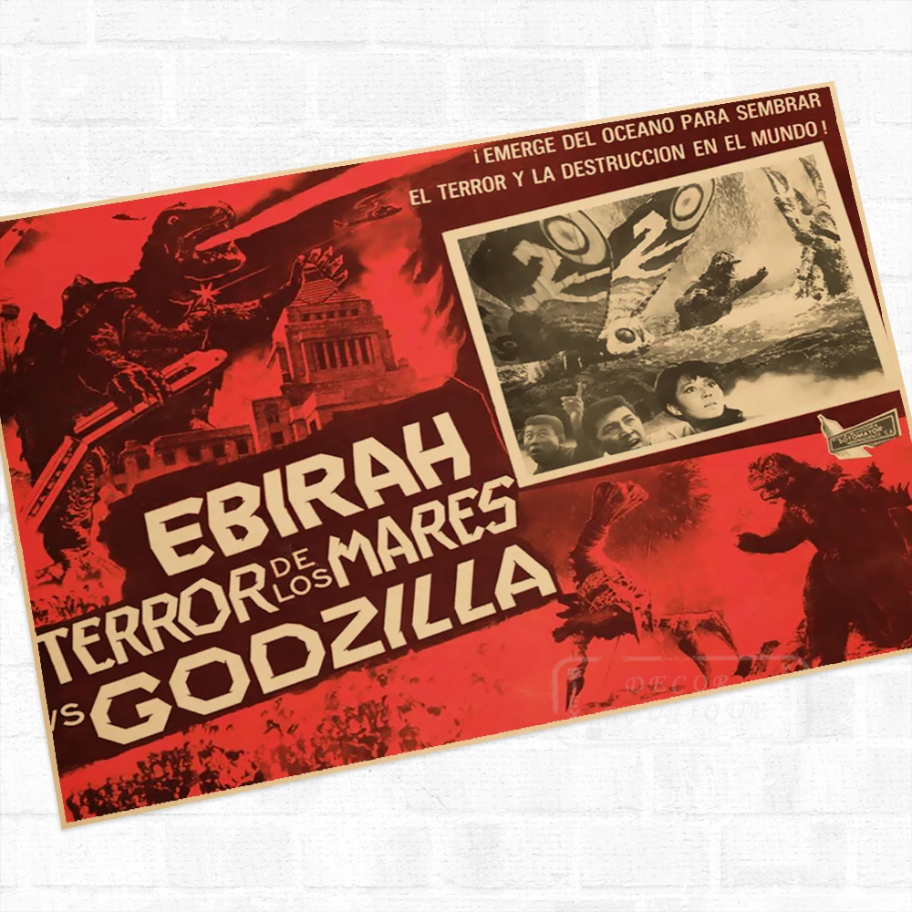 Mexican Lobby Card Phantom Caravan Monsters Sci-Fi Movie Vintage Retro Kraft Poster Canvas Wall Stickers Home Bar Posters | Дом и сад