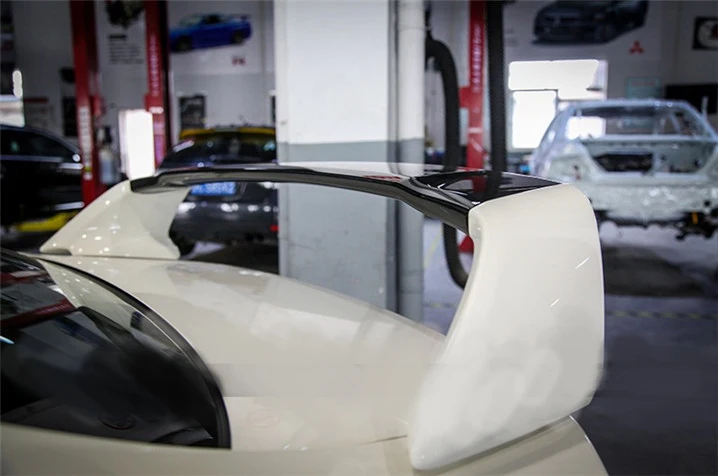 Для Honda Civic спойлер высокого качества ABS Материал заднее крыло автомобиля праймер