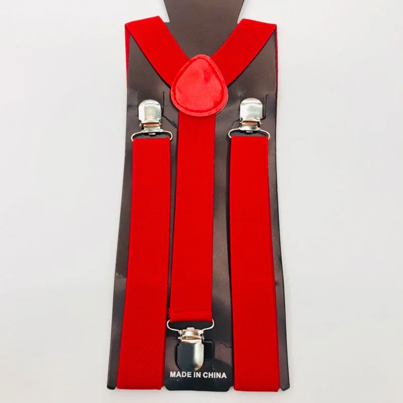 Мужские и женские унисекс подтяжки с клипсами эластичные y-образные регулируемые