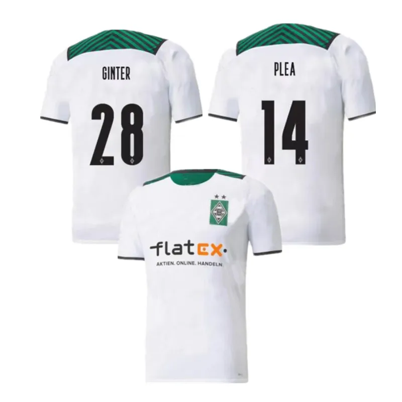 

21 22 borussia monchengladbach football jerseys fans home version gladbach elvedi appeal zakaria neuhaus ginter football shir