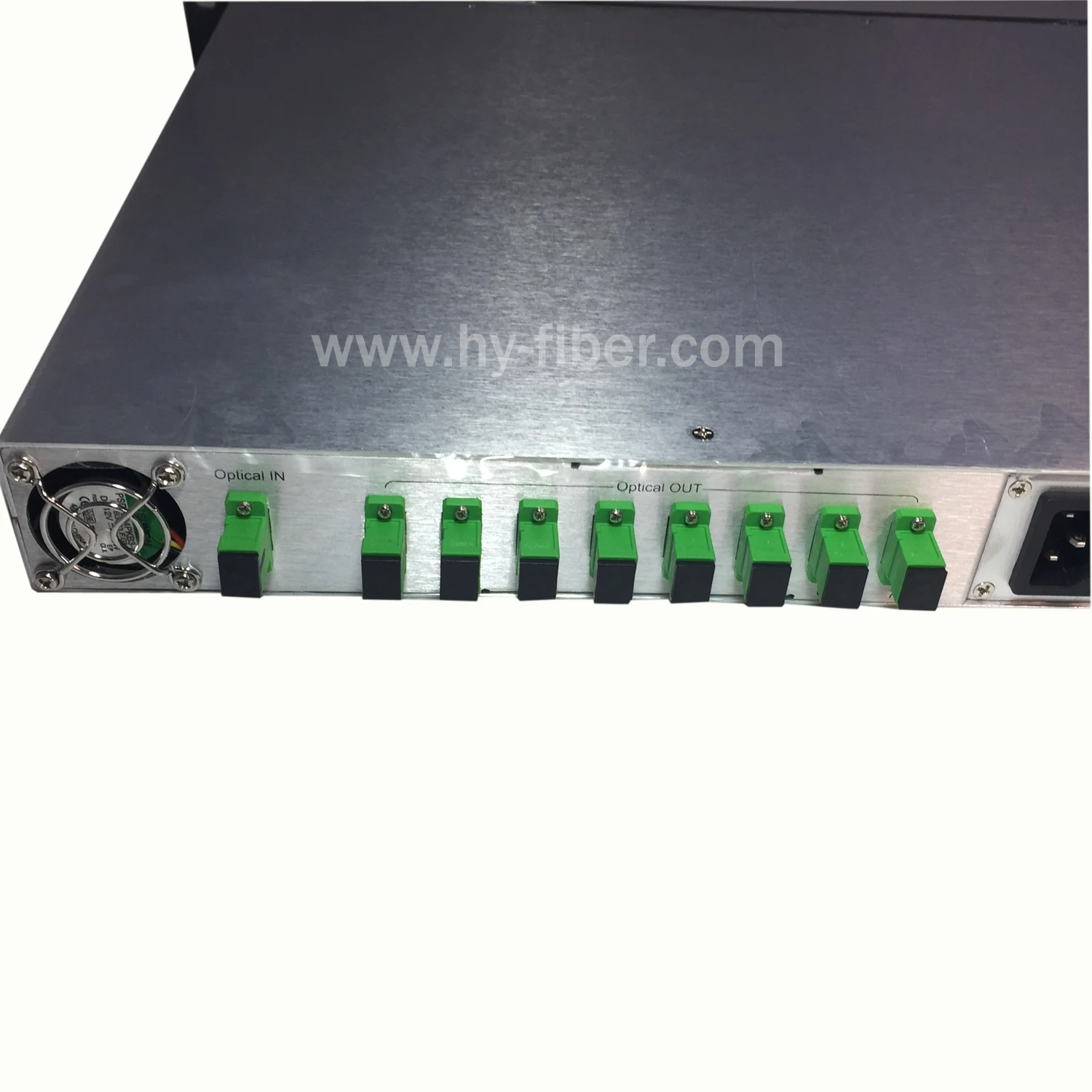 4 сторонний оптический усилитель CATV 220 нм EDFA 16 дБм с оптоволоконным портом WDM SC/APC