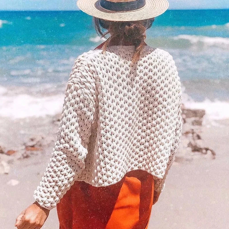 Miguofan однотонные Вязаные Короткие кардиганы женские свитера джемперы с вырезами