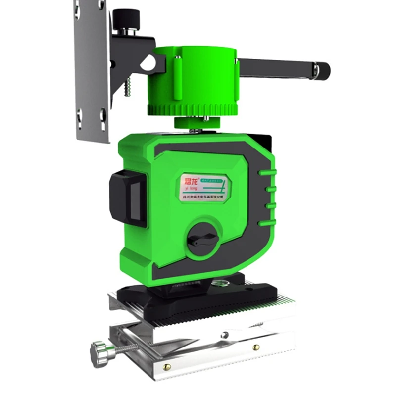 

Laser Level 12 Lines 3D Self-Leveling 360 Horizontal And Vertical Cross Super Powerful Green Laser Level with Lifting Platform