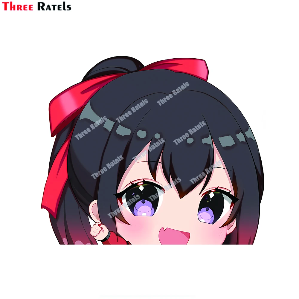 Three Ratels D634 KURUMA CHAN предупреждающая наклейка и PEEKER SLAP STICKER s наклейки для девочек