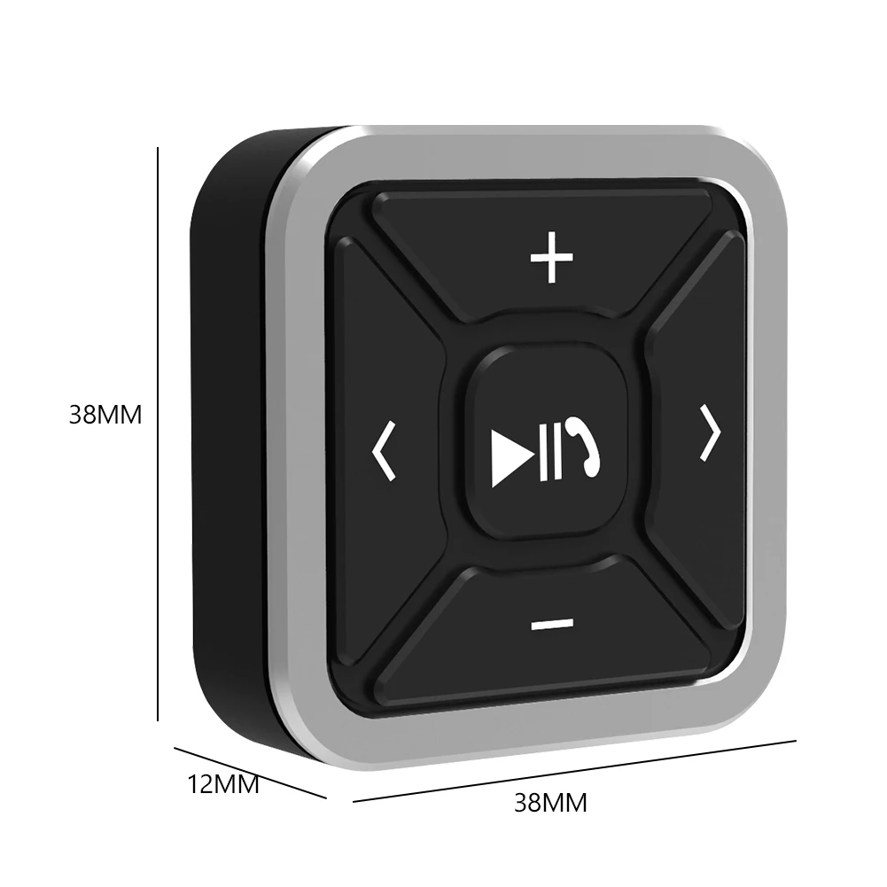 

BT009 Car Steering Wheel Bluetooth Media Button Remote Control Portable Car Phones Charger Bluetooth for iOS Android