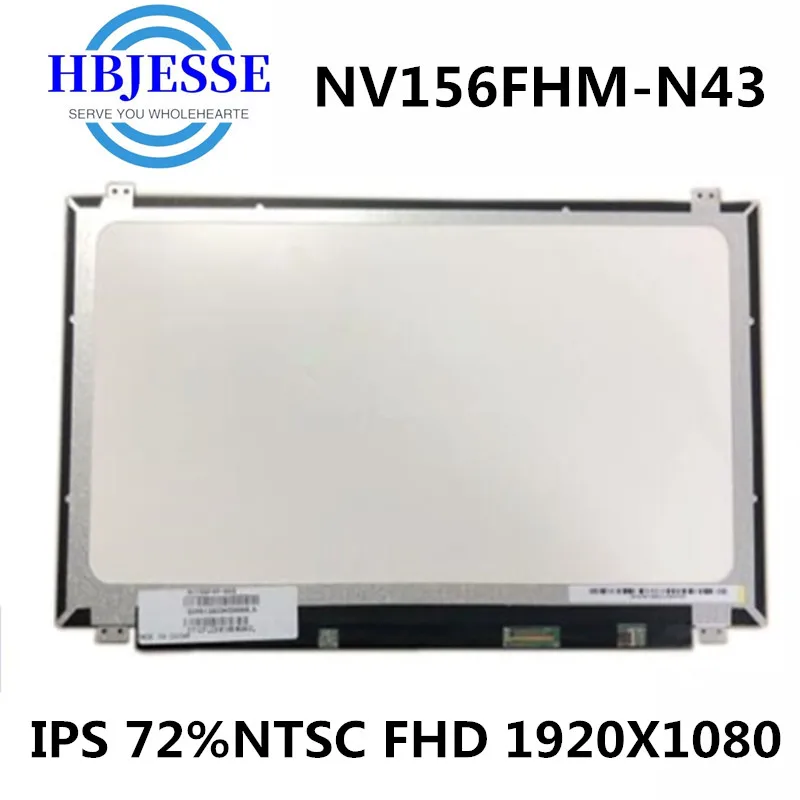  BOE NV156FHM-N43 V8.0 NV156FHM N43  -    15, 6  30Pin FHD 1920X1080  Dell DP/N MN98N