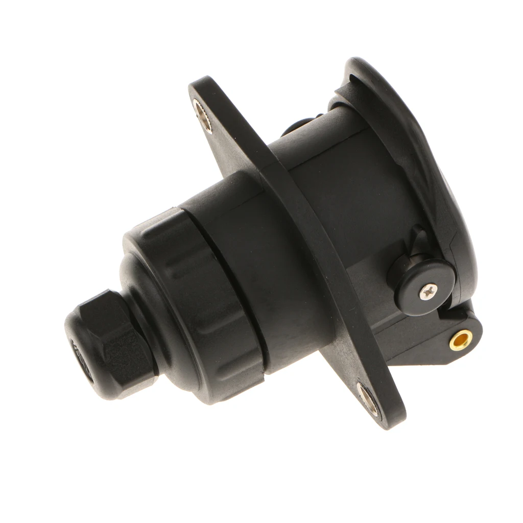 

dolity 24V 15Pin Trailer Light Plug and Socket Connector for Car Van Caravan