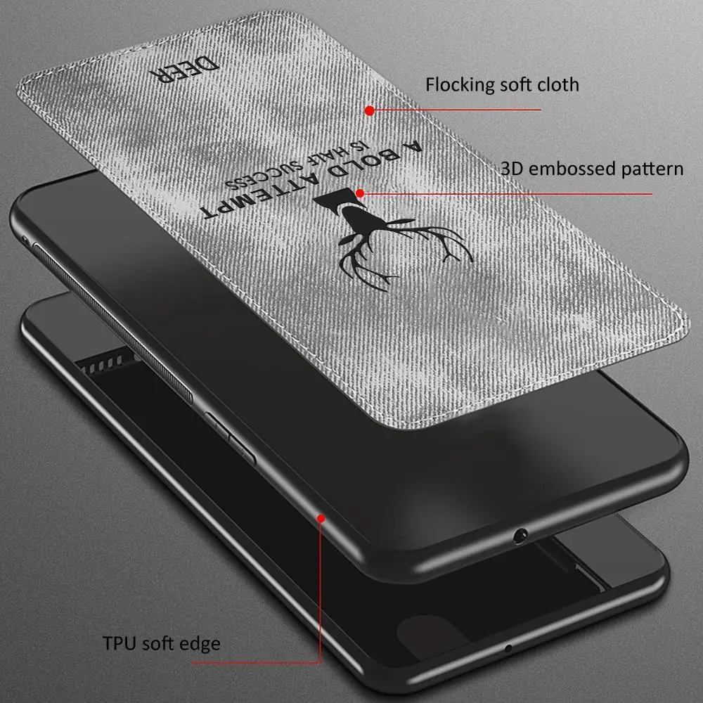 Мягкий силиконовый чехол для телефона с рисунком оленя Samsung S21 Ultra A42 A51 A72 A71 A12 5G A02S