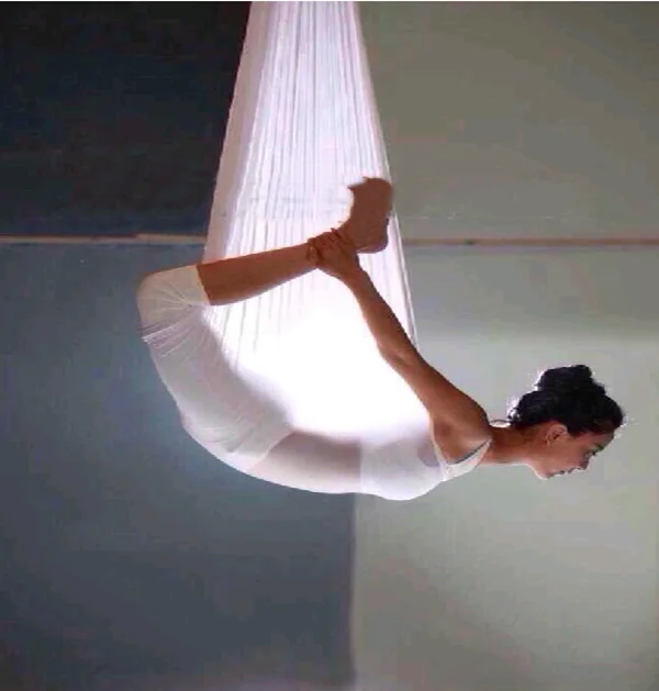 Гамак для аэройоги эластичные качели многофункциональные Антигравитационные