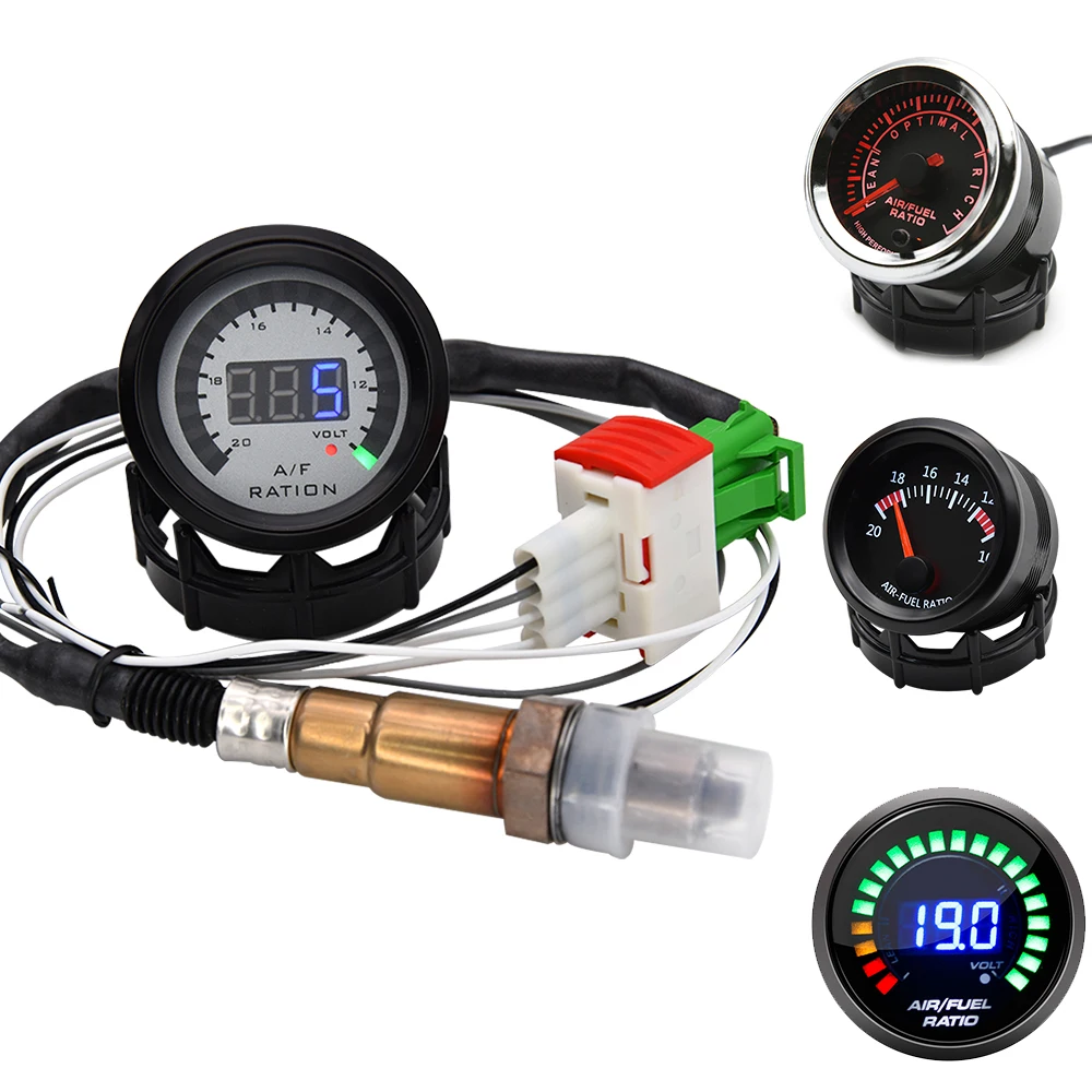 Автомобильный манометр AFR гоночный прибор для измерения соотношения воздушной и