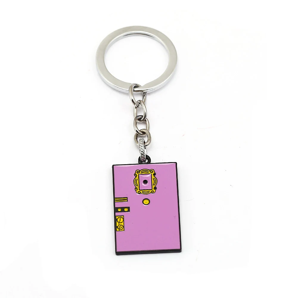 2019 Американский ТВ друзья Key Chain Кулон фоторамка ожерелье брелок кольцо для