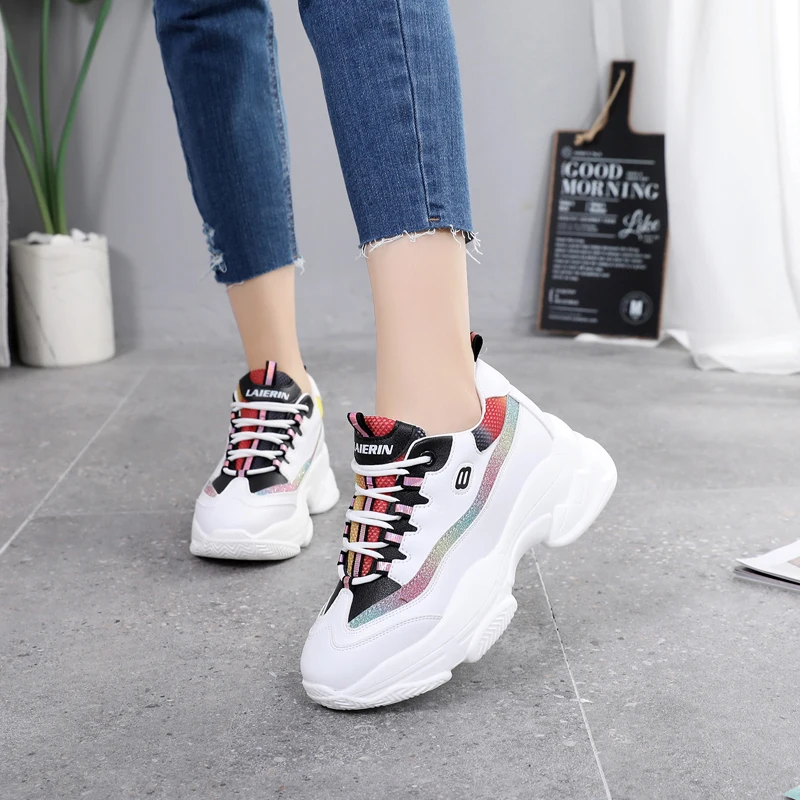 2019 новые дизайнерские градиентные разноцветные Модные дышащие женские