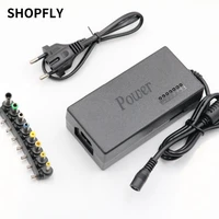 8pcs universal power adapter 96w 12v to 24v adjustable portable charger for dell toshiba hp asus acer laptops eu plug