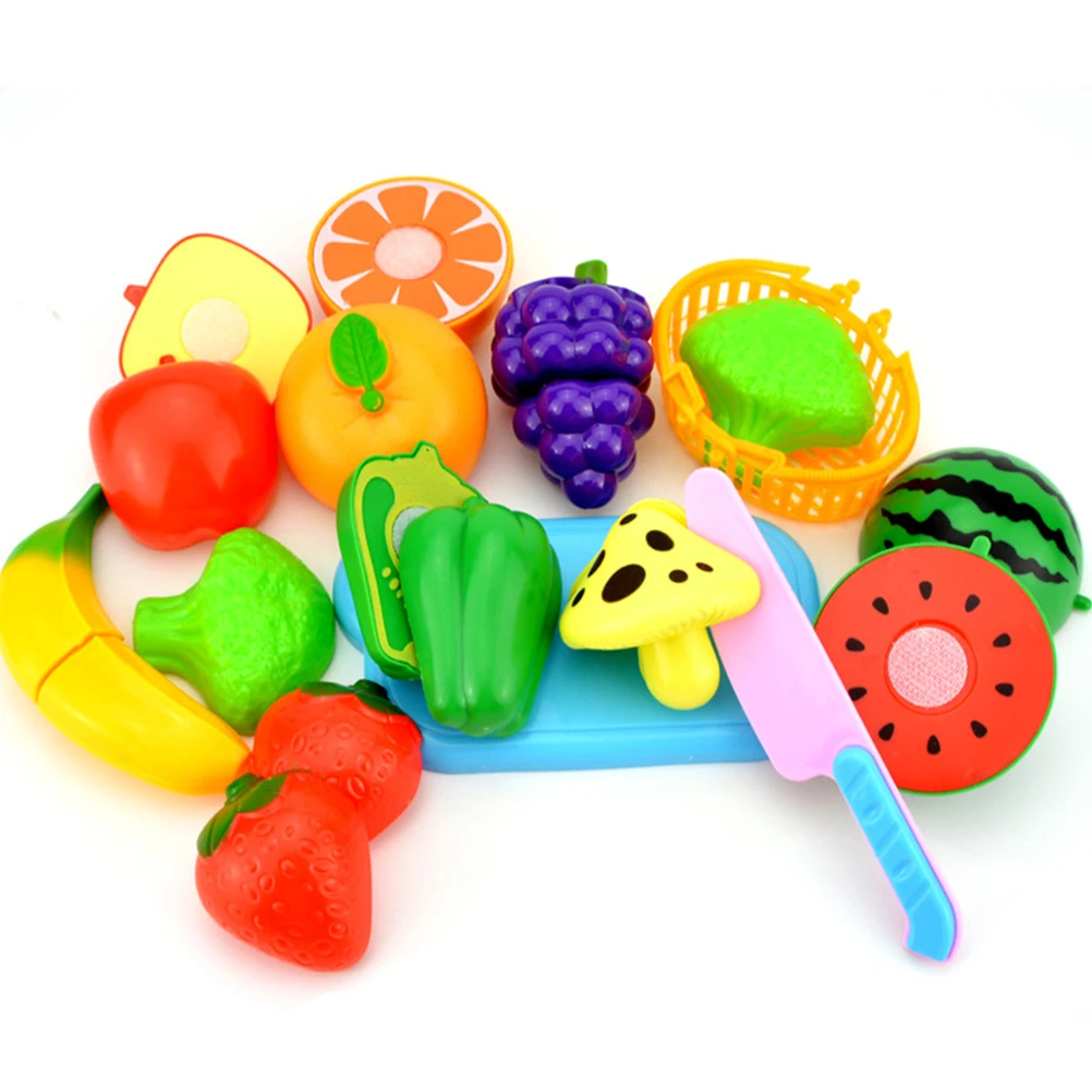 Интересные фрукты и овощи притворяться еда игра игрушки дети раннее образование