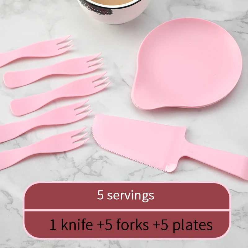 Коммерческая тарелка для торта на день рождения одноразовая бумажная набор