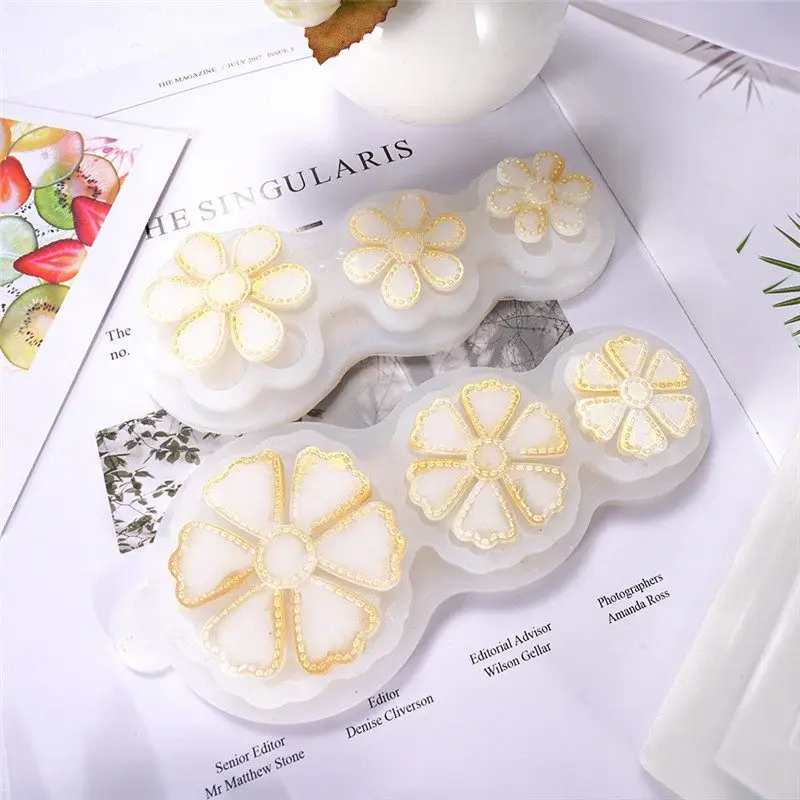 

Цветок силиконовая форма для мастики украшение торта выпечка шоколадный лепесток Топпер форма силиконовая форма