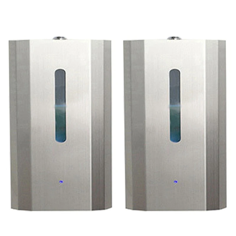 

Soap Dispenser 600ML,Automatic Sensor Stainless Steel Touchless Wall Mount Hand Sanitizers Dispenser