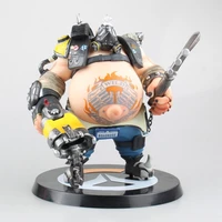30cm overwatch hero roadhog mako rutledge scavengers junkertown doll gifts toy model anime action figures collect ornaments