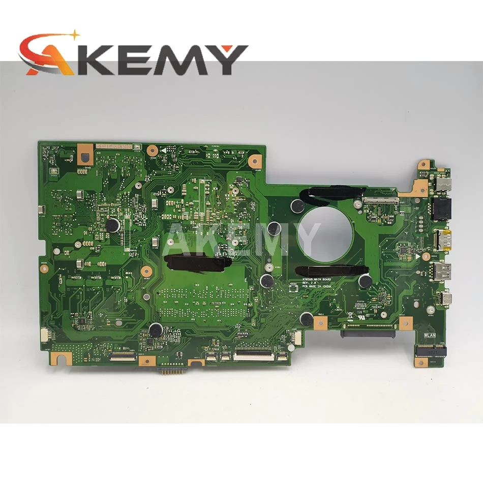 Verkauf Akemy Original Für Asus X705UDR X705UD N705U X705 Laptop Motherboard Main Board I7-8550U (V4G) GPU 90NB0GV0-R00050