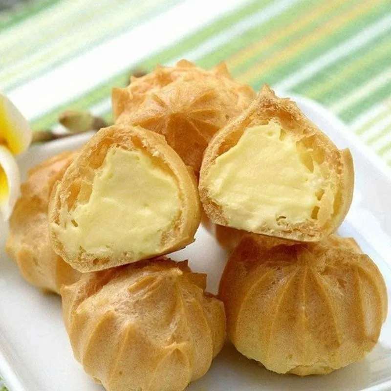 

1/4pcs Puff Cream Icing Piping Nozzles Pointed Puff Cake Steel Decorating Accessories Tools Mouth Pastry Baking A4V0