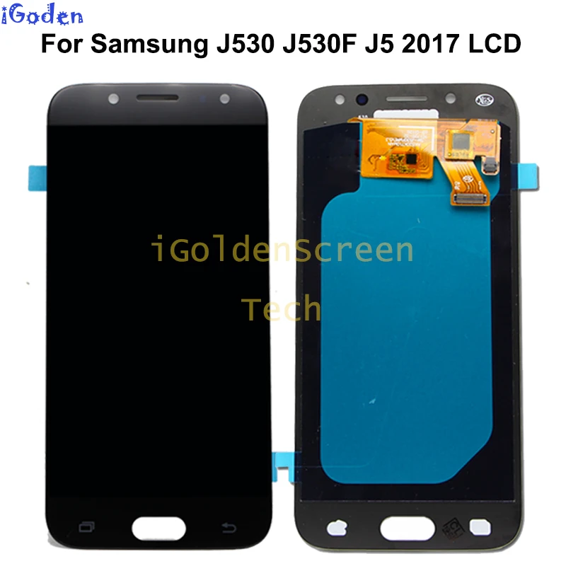 ЖК дисплей AMOLED 5 2 дюйма для Samsung Galaxy J5 2017 J530 SM J530F J530FN с сенсорным экраном и