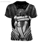 Новинка 2021, Мужская футболка с аниме семи смертных грехов, футболка с 3D принтом Nanatsu no Taizai, Женская Повседневная футболка для фитнеса, футболка Meliodas Escanor