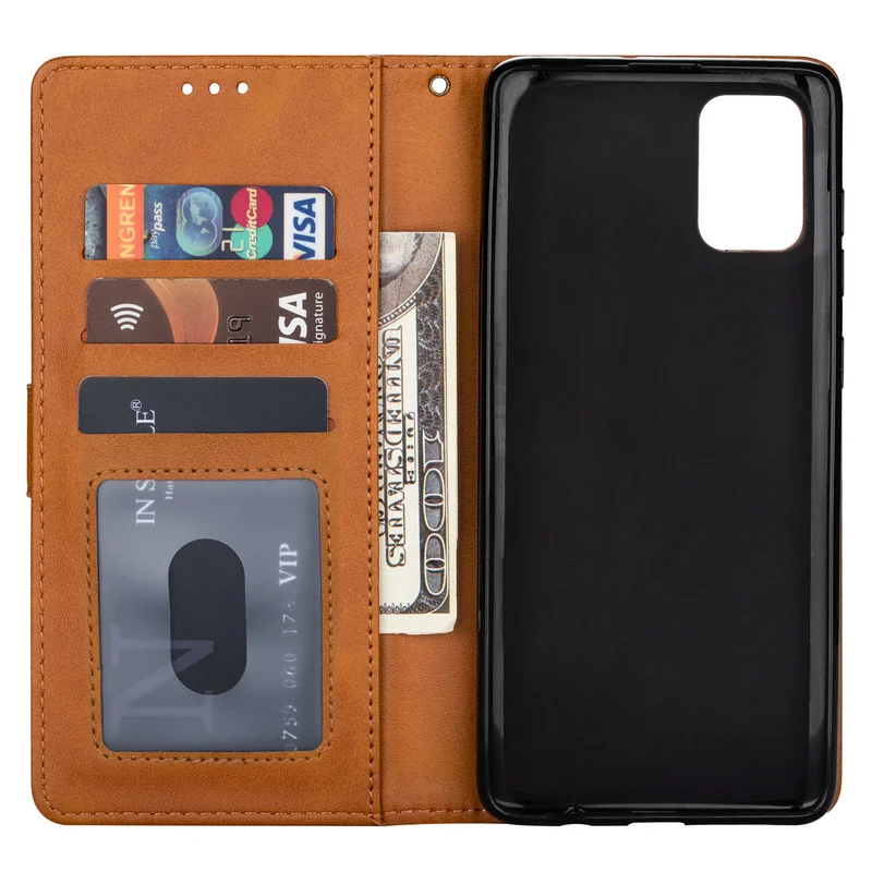 Кожаный чехол-кошелек для Samsung Galaxy A53 A33 A32 A52 A72 A12 A51 A71 A41 A70 A50 A40 A30 A20 A10 - купить по