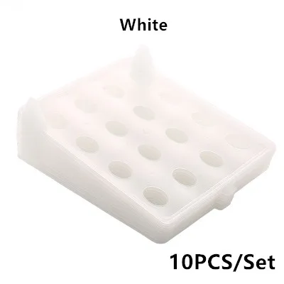 white 10pcs Шкаф Перегородки для хранения стойки шкафы Держатель органайзеры телескопическая разделительная рама для одежды складная доска стойка кухонная полка стак - Цвет: white 10pcs
