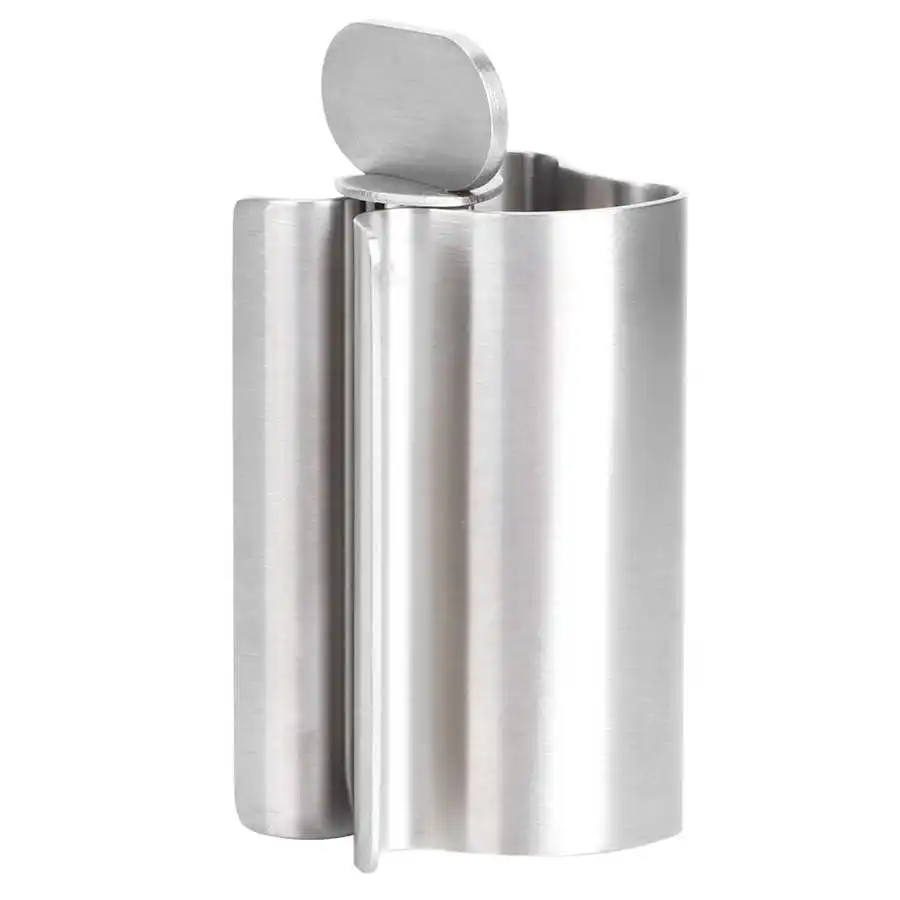 Нержавеющая сталь маленький дозатор зубной пасты диспенсер ролики сжатия