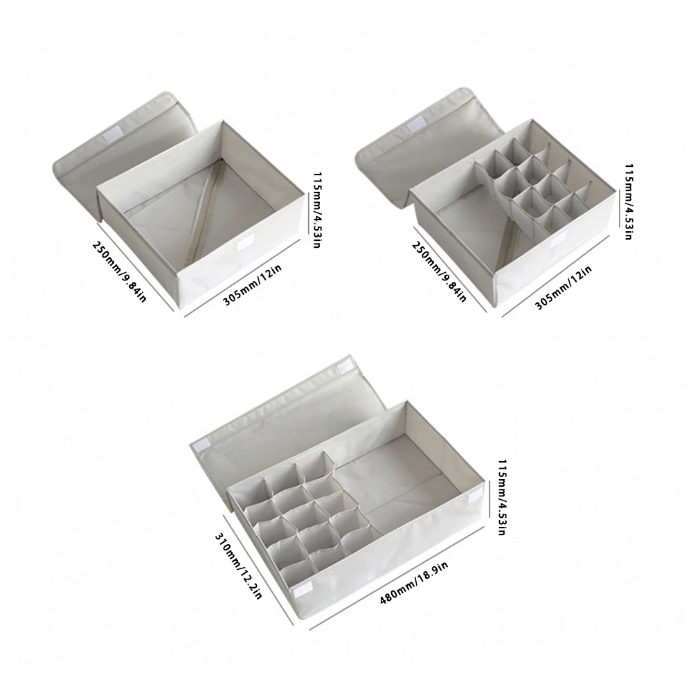 

Underwear Storage Box Closet Organizer Drawer Organiser Socks Organizer For Underwear Socks Box Bra Organizer With Cover