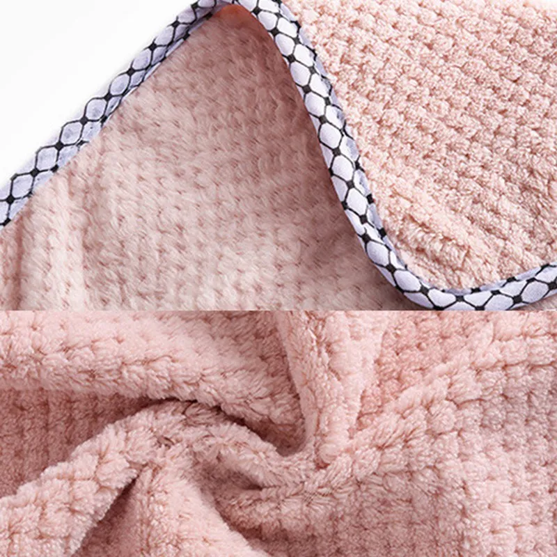 

1pcs 30*30cm Solid Color Fiber Soft Face Towel Cotton Hair Hand Bathroom Towels With Heart Hand Towel For Kitchen