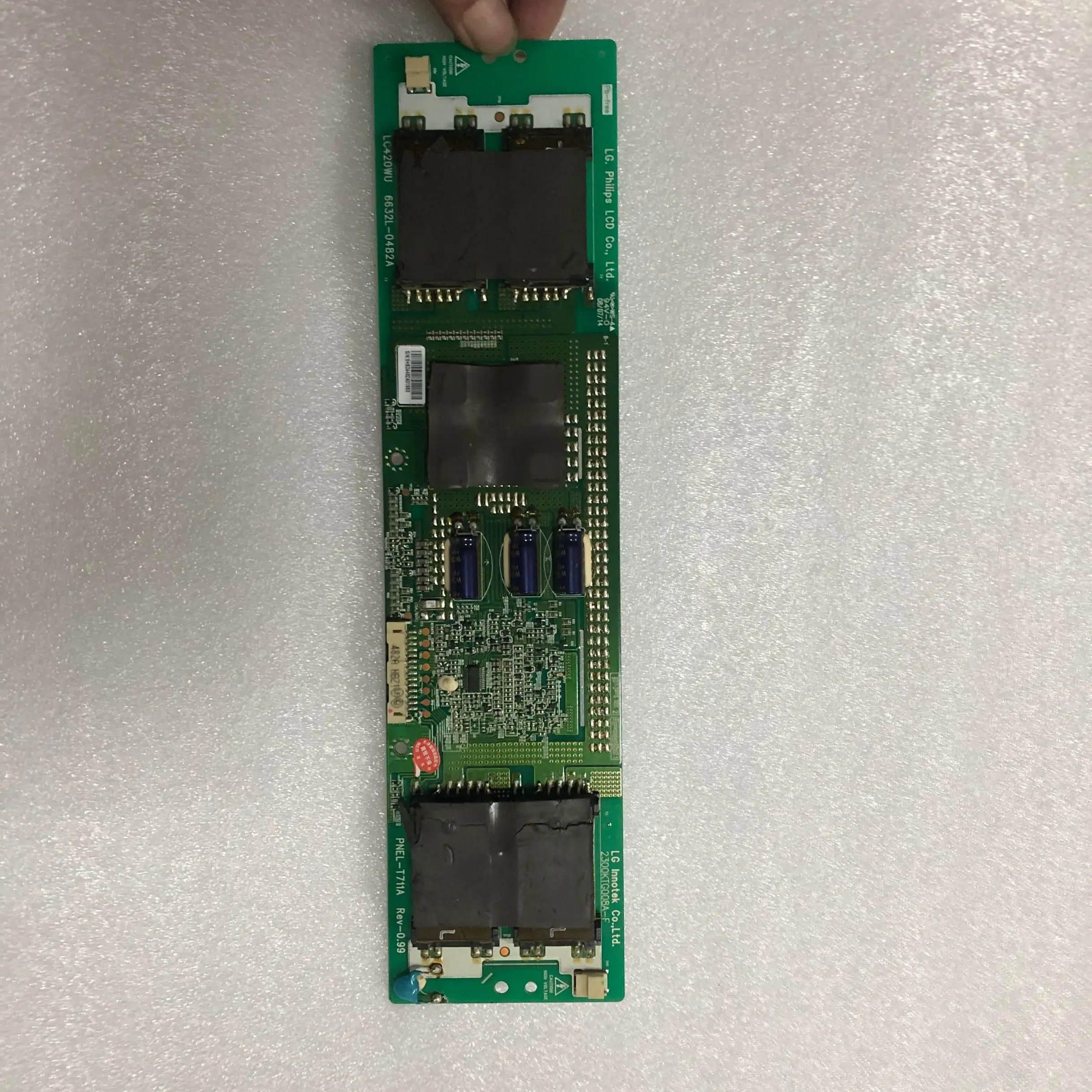 Оригинальная 100% протестированная пластина высокого давления для LG LC420WU 6632L-0482A 6632L-0482B 2300KTG008B-F