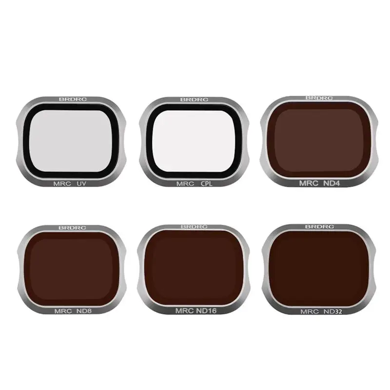 

6 шт., профессиональные фильтры для объектива