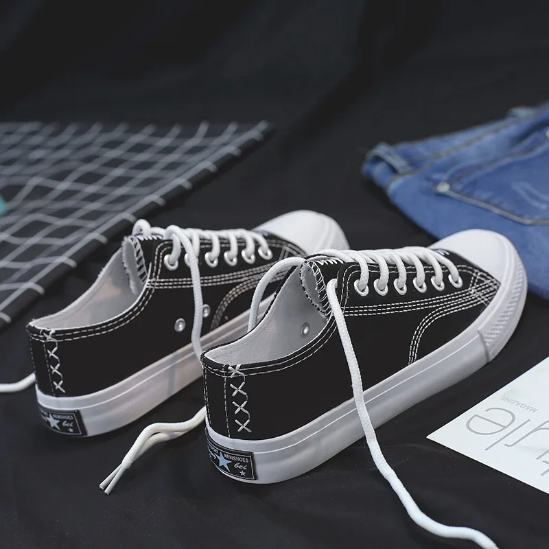 Женские парусиновые туфли в стиле ретро классические кроссовки теннисная обувь