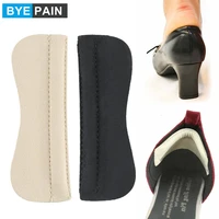 1pair foot care heel grips liner microfiber leather cushions inserts for loose shoes shoes too big improved shoe fit comfort