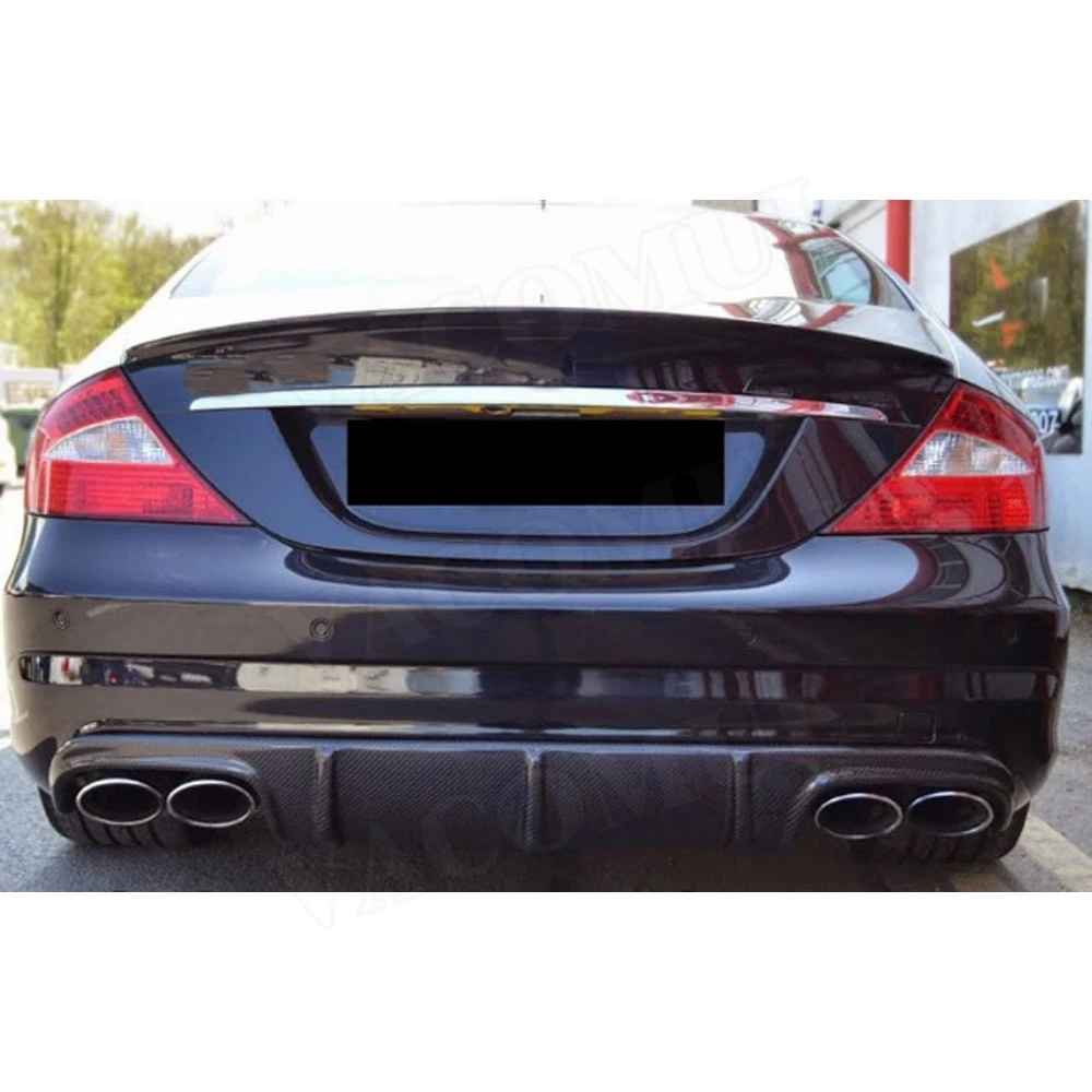 Задний спойлер из углеродного волокна для Mercedes-Benz CLS Class W219 CLS63 AMG Sedan 4-дверный 2004 -