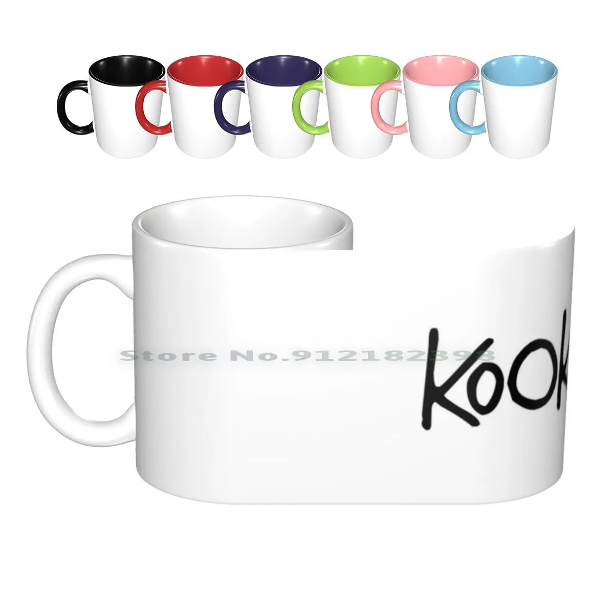 

Kook Ceramic Mugs Coffee Cups Milk Tea Mug Kook Eccentric Crazy Beginner Poser Amateur Funny Surfing Surfer Surf Skating Skater